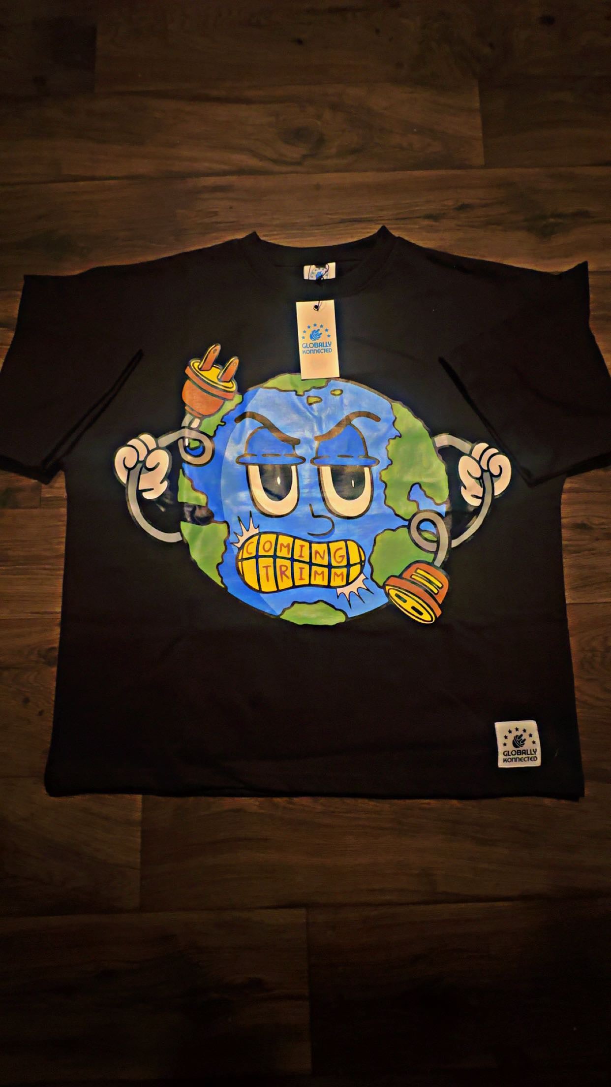“Coming TRIMM” Boxy style heavyweight Tshirts