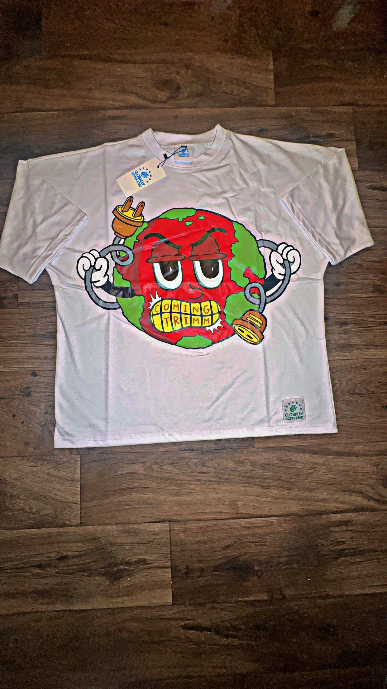 “Coming TRIMM” Boxy style heavyweight Tshirts